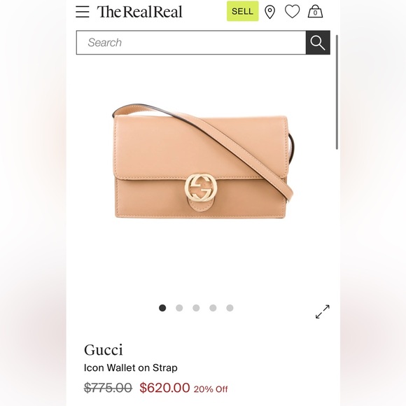 Sold. Gucci Icon Camelia wallet on chain - Picture 16 of 16